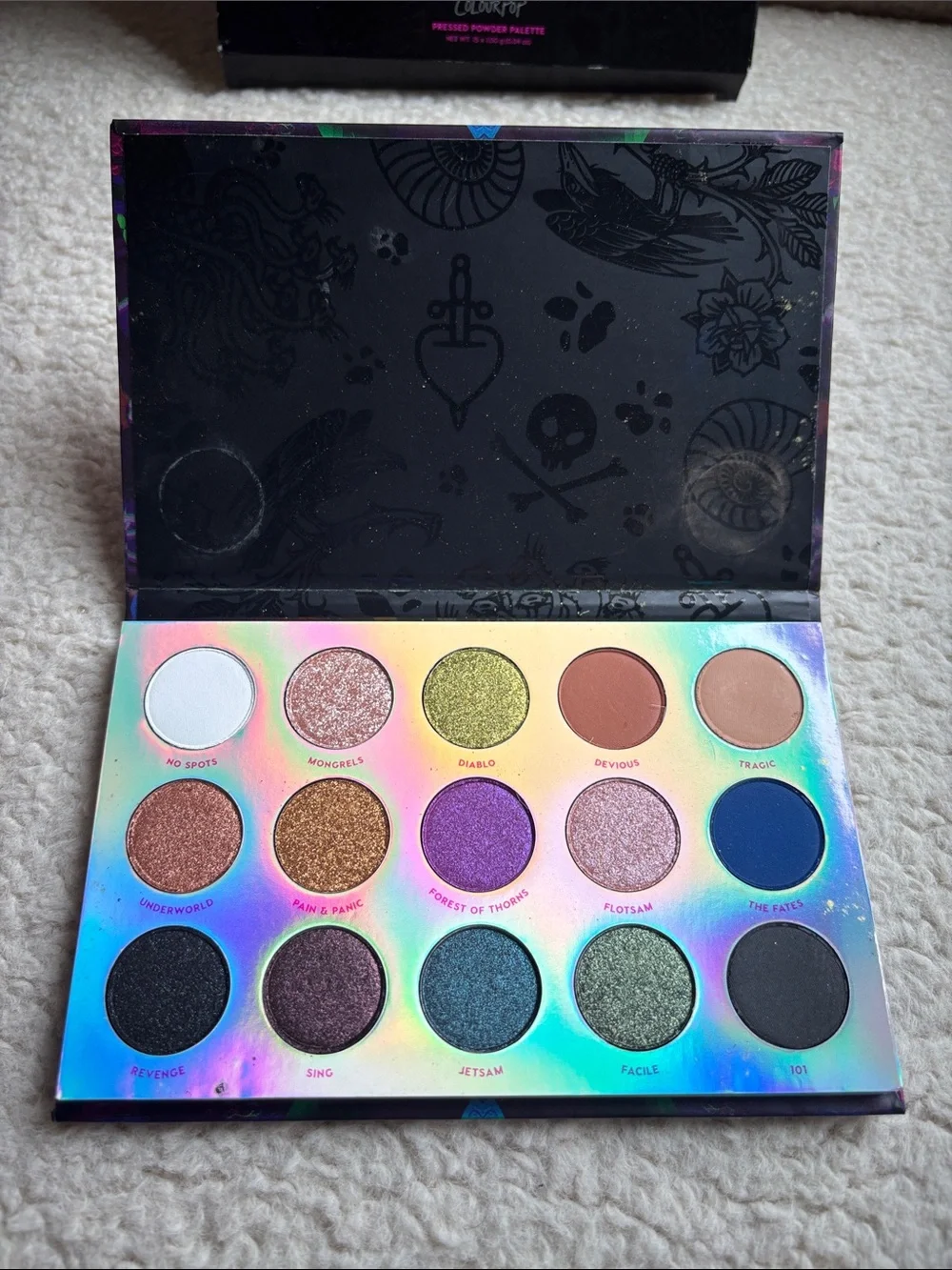Colourpop disney villains